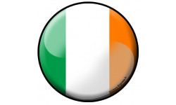 Autocollant (sticker): drapeau Irlandais