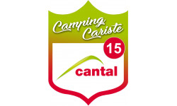 Camping car Cantal 15 - 15x11.2cm - Autocollant(sticker)