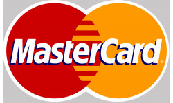 Paiement par carte MasterCard 2 accepté - 10x6cm - Autocollant(sticker)