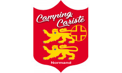 Camping car Normandie - 10x7.5cm - Autocollant(sticker)