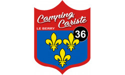Camping cariste bu Berry 36 Indre - 15x11.2cm - Autocollant(sticker)