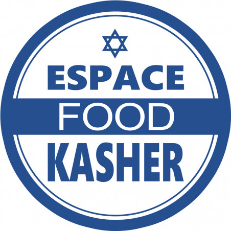 Kasher food - 10x10cm - Autocollant(sticker)