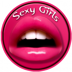sexy girl (10x10cm) - Autocollant(sticker)