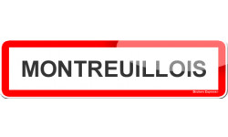 Autocollant (sticker): Montreuillois et Montreuilloise